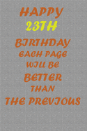 Happy 23th Birthday!