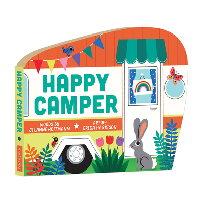 Happy Camper Shaped Board Book: Bk Board Happy Camper - Mudpuppy, and Hoffmann, Jilanne