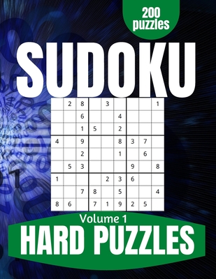 Hard Sudoku Book: Difficult Large Print Sudoku Puzzles for Adults and Seniors with Solutions - Design, This