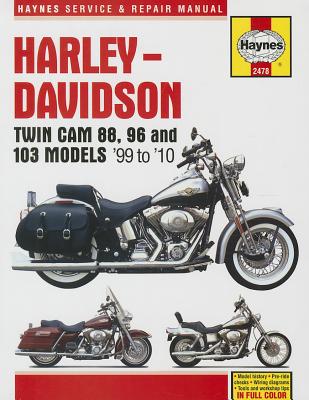 Harley-Davidson Twin CAM 88, 96 and 103 Models '99 to '10 - Editors of Haynes Manuals