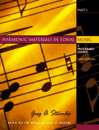 Harmonic Materials in Tonal Music: A Programed Course, Part I