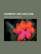 Harmony and Analysis
