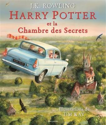 Harry Potter et la chambre des sercets, illustre par Jim Kay - Rowling, J K, and Kay, Jim (Illustrator)