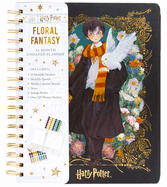 Harry Potter: Floral Fantasy 12-Month Undated Planner: (Harry Potter School Planner School, Harry Potter Gift, Harry Potter Stationery, Undated Planner)