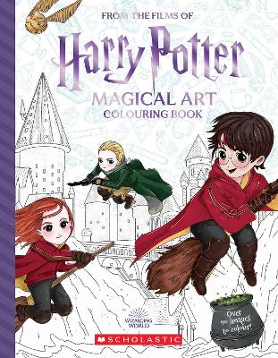 Harry Potter: Magical Art Colouring Book - Spinner, Cala