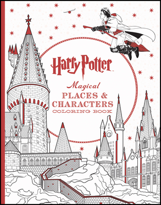 Harry Potter Magical Places & Characters Coloring Book - Scholastic