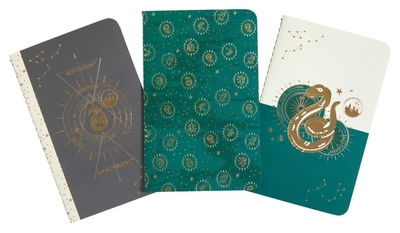 Harry Potter: Slytherin Constellation Sewn Pocket Notebook Collection - Insight Editions