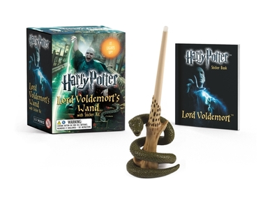 Harry Potter Voldemort's Wand with Sticker Kit: Lights Up! - Press, Running
