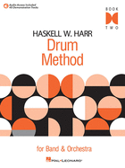 Haskell W. Harr Drum Method - Book Two Book/Online Audio