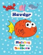 Havdyr - Malebog for sm?brn: Smukke havdyr - Nemme og store farvelgningssider til sm?brn