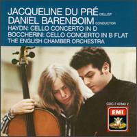 Haydn: Cello Concerto in D; Boccherini: Cello Concerto in B flat - English Chamber Orchestra (chamber ensemble); Jacqueline du Pr (cello); London Symphony Orchestra