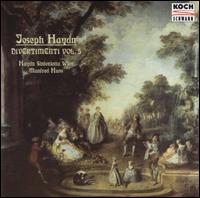 Haydn: Divertimenti, Vol. 5 - Manfred Huss (conductor)