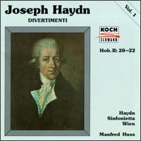 Haydn:Divertimenti, Vol.I - Haydn Sinfonietta Wien; Manfred Huss (conductor)