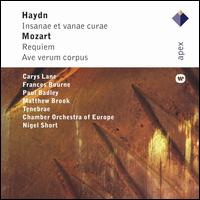 Haydn: Insanae et vanae curae; Mozart: Requiem; Ave verum corpus - Carys Lane (soprano); Frances Bourne (alto); Matthew Brook (bass); Paul Badley (tenor); Tenebrae (choir, chorus);...