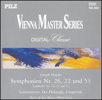 Haydn: Symphonien Nr. 26, 22 und 53 - I Musici di San Marco; Alberto Lizzio (conductor)