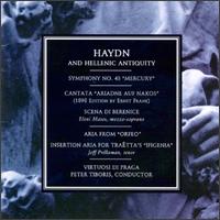 Haydn: Symphony No.43/Cantata, "Ariadne auf Naxos"/Aria "L'anima Del Filosofo"/Scena Di Berenice/Recitative and /Aria - Eleni Matos (mezzo-soprano); Jeff Prillaman (tenor); Virtuosi di Praga