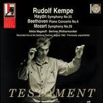 Haydn: Symphony No. 55; Beethoven: Piano Concerto No. 4; Mozart: Symphony No. 39