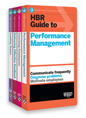 HBR Guides to Performance Management Collection (4 Books) (HBR Guide Series) - Review, Harvard Business, and Shapiro, Mary