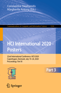 Hci International 2020 - Posters: 22nd International Conference, Hcii 2020, Copenhagen, Denmark, July 19-24, 2020, Proceedings, Part II