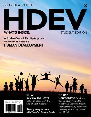 HDEV3 (with CourseMate Printed Access Card) - Rathus, Spencer A