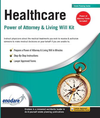 Healthcare Power of Attorney & Living Will Kit - Enodare