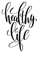 Healthy Life: 6x9 College Ruled Line Paper 150 Pages
