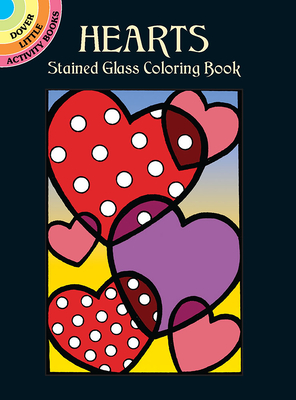 Hearts Stained Glass Coloring Book - Beylon, Cathy