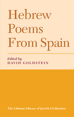 Hebrew Poems from Spain - Goldstein, David (Editor)