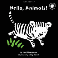 Hello, Animals!: Black and White Sparkler Board Book