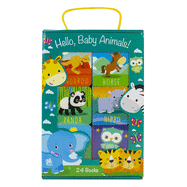 Hello, Baby Animals!: 24 Board Book Block Set