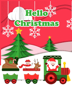 Hello Christmas: Fun Kindergarten Basics Workbook