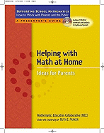 Helping with Math at Home: Ideas for Parents : [a Presenter's Guide]