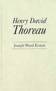 Henry David Thoreau. --