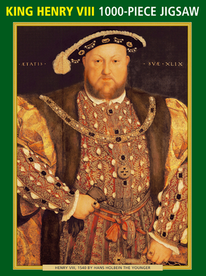 Henry VIII by Hans Holbein the Younger: 1000-Piece Puzzle - Peony Press