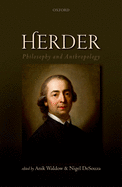 Herder: Philosophy and Anthropology