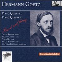 Hermann Goetz: Piano Quartet; Piano Quintet - Marina Chiche (violin); Matthias Beltinger (double bass); Niklas Schmidt (cello); Oliver Triendl (piano); Peijun Xu (viola)
