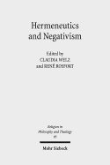 Hermeneutics and Negativism: Existential Ambiguities of Self-Understanding