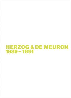 Herzog & de Meuron 1989-1991 - Mack, Gerhard
