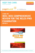 Hesi Comprehensive Review for the NCLEX-PN? Examination - Pageburst E-Book on Vitalsource + Evolve Access (Retail Access Cards)