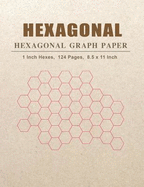 Hexagonal Graph Paper: Hexagon Graph Paper Notebook for Drawing Organic Chemistry Structures
