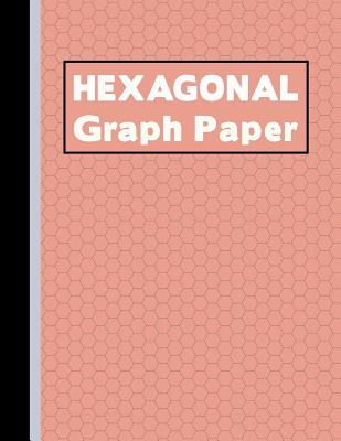 Hexagonal Graph Paper: Small Hexes Notebook Pink - USA, Bizcom