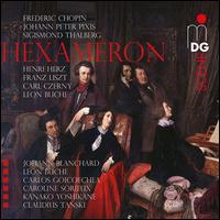 Hexameron - Carlos Goicoechea (piano); Caroline Sorieux (piano); Claudius Tanski (piano); Johann Blanchard (piano);...