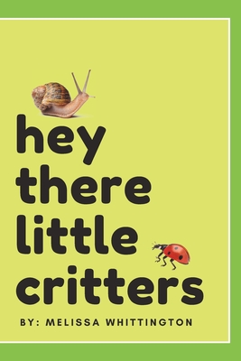 Hey There Little Critters: An I Spy Book for Little Learners - Whittington, Melissa