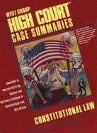 High Court Case Summaries on Constitutional Law