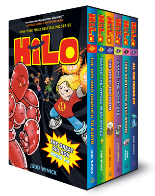 Hilo: The Great Big Box (Books 1-6): (A Graphic Novel Boxed Set) - Winick, Judd