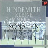 Hindemith: Kleine Kammermusik; Sonaten fr Blser - Ensemble Wien-Berlin; Ferenc Bognar (piano); Gunter Hogner (horn); HansJrg Schellenberger (cor anglais);...