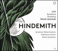 Hindemith: Symphonic Metamorphosis; Nobilissima Visione; Boston Symphony - WDR Orchestra, Kln; Marek Janowski (conductor)
