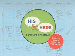 His & Hers Couples' 2009 Calendar (Perennial Wall Calendar)