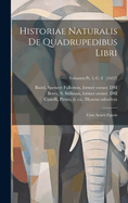 Historiae Naturalis de Quadrupedibus Libri: Cum Aeneis Figuris; Volumen PT. 5, C. 8 [1657]
