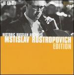 Historic Russian Archives: Mstislav Rostropovich Edition - Alexander Dedyuhkin (piano); Karen Khachaturian (piano); Mstislav Rostropovich (cello)